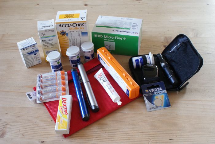 The diabetes medical kit