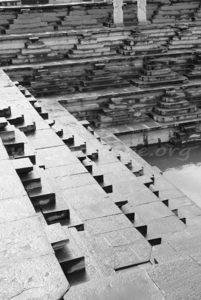 A step well in Hampi